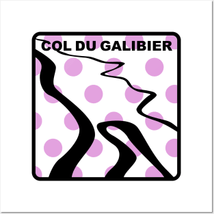 Col du Galibier - Queen of the Mountains (QOM) Posters and Art